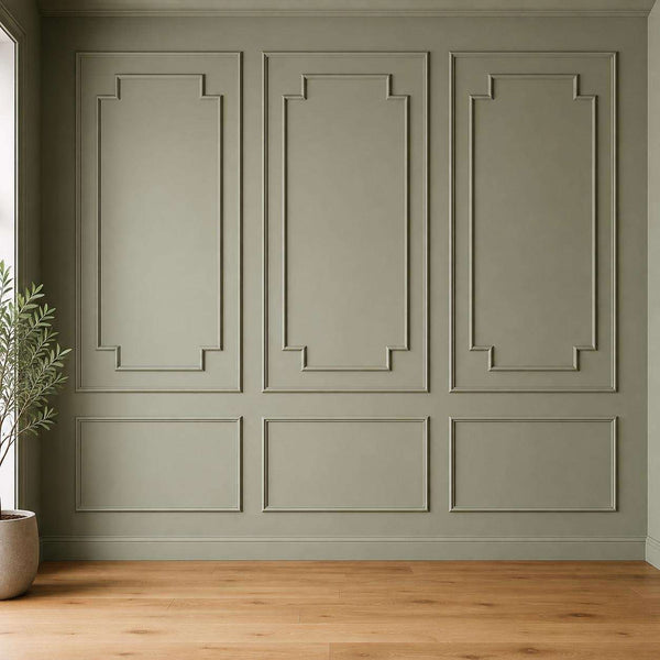 French Step Corner Picture Frame Wall Molding Kit