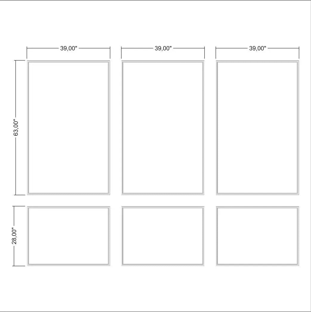 Wall molding calculator result as a pre-cut picture frame molding kit