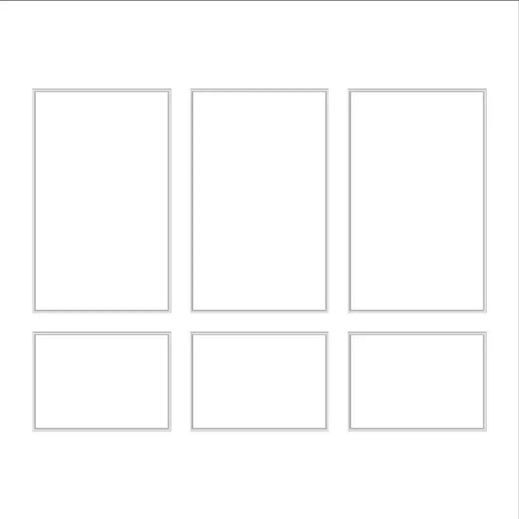 Peel and stick moulding UK flat with self-adhesive panelling