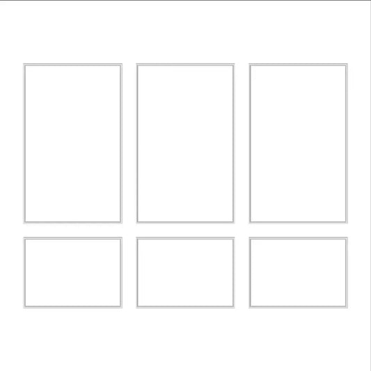 Peel and stick moulding UK flat with self-adhesive panelling