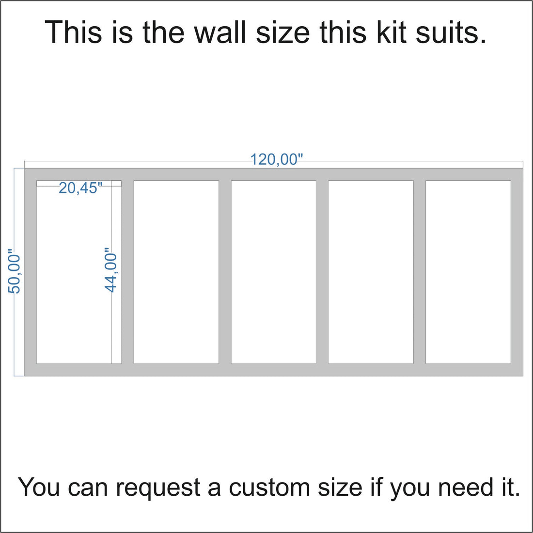 DIY panel wall built with pre-cut MDF shaker boards