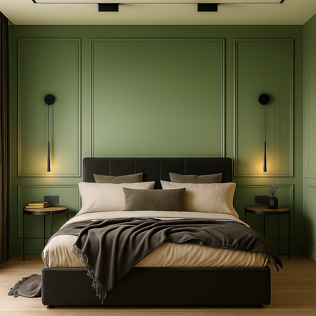 Moulding painting on white picture frame wall molding painted to match the wall