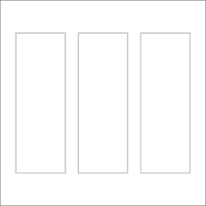 Peel and Stick Wall Panels numbered piece assembly diagram