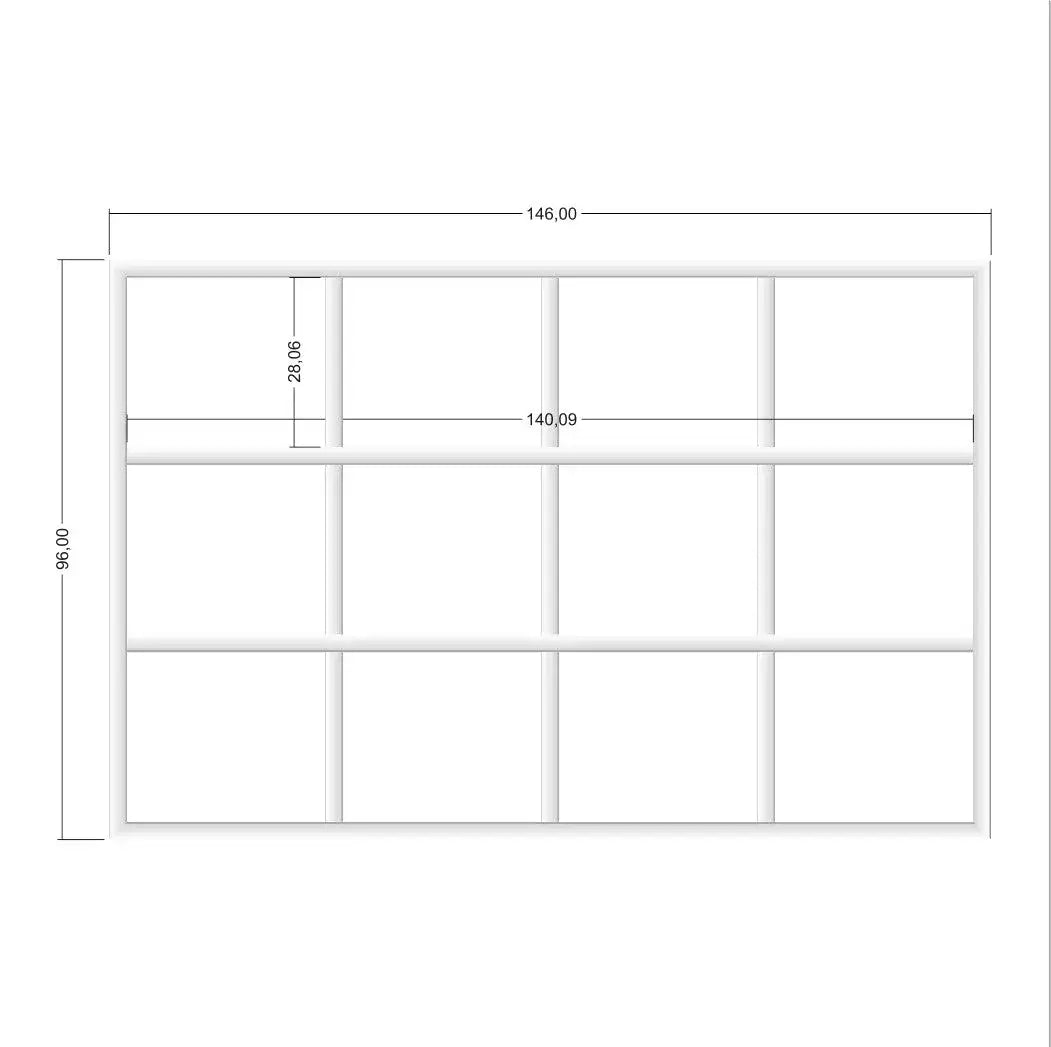 Board and Batten Accent Wall Covering numbered piece assembly diagram