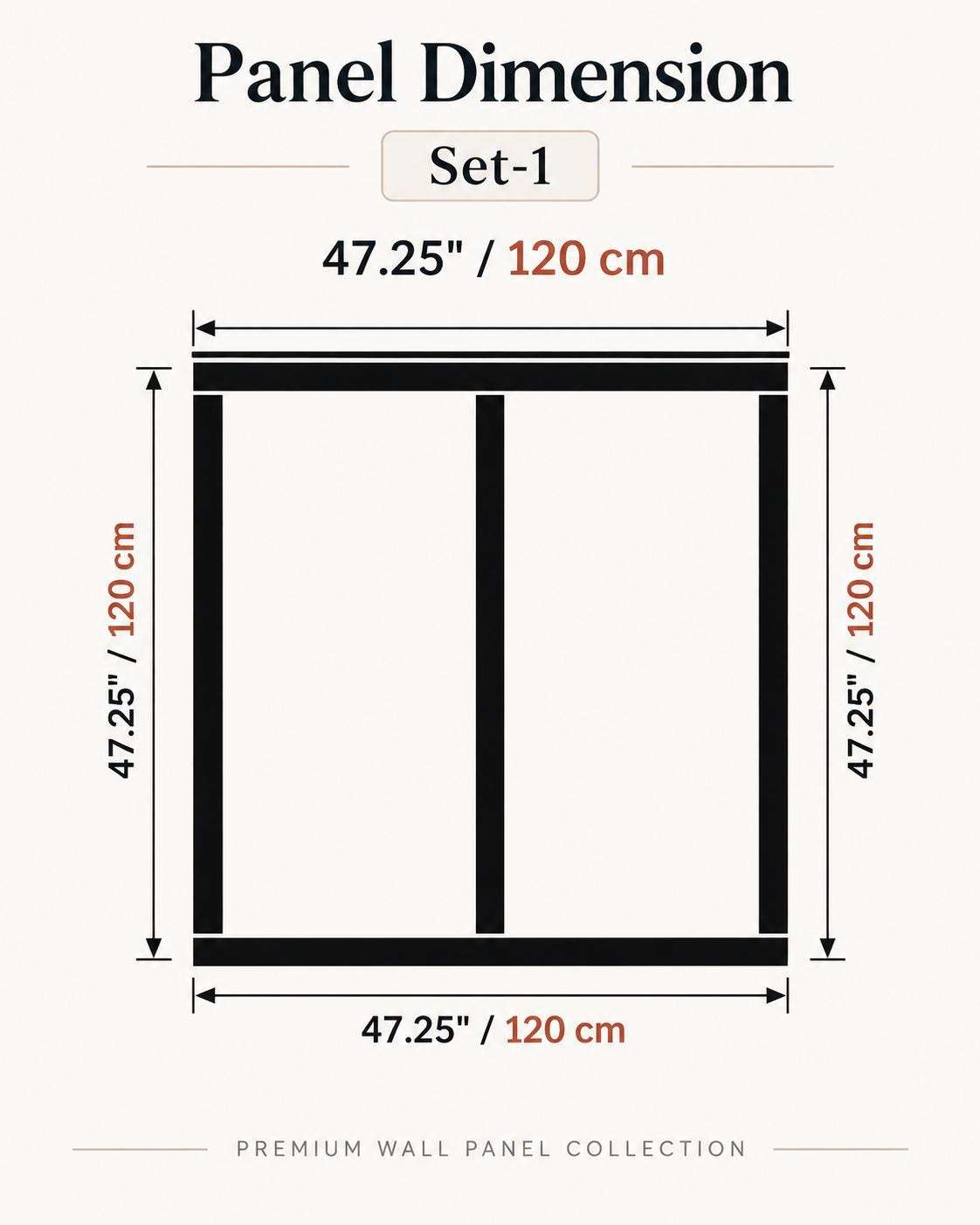 Board and Batten Grid Kit dimensions and package contents
