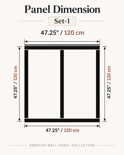 Board and Batten Grid Kit dimensions and package contents
