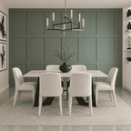 Paintable Pre-Cut Wall Design: Ready to Assemble Board & Batten MDF | Effortless Installation W:75mm x T:8mm