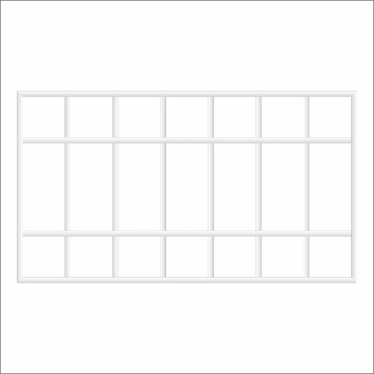 Board and Batten Wall Trim alternate layout drawing