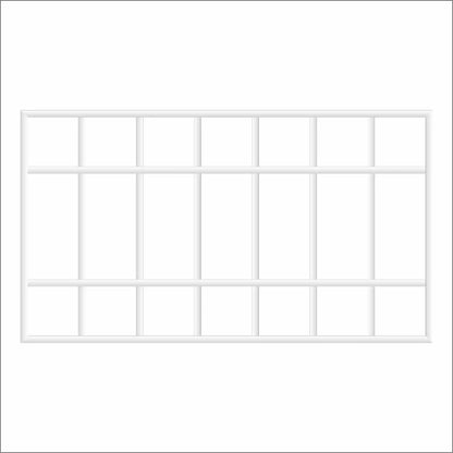 Board and Batten Wall Trim alternate layout drawing