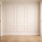 Modern Arched Wall Panel Kit: Pre-Cut MDF Wall Molding