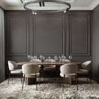 Nested Frame Pre-Cut Wall Molding Kit for Dining Room, 3 Upper & 3 Bottom Nested Frames | Easy Installation