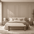 Peel and Stick Wainscoting Kit, 5 Vertical Picture Frames | Easy Installation