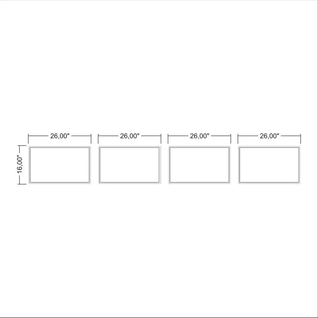 Half Wall Paneling Kit numbered piece assembly diagram