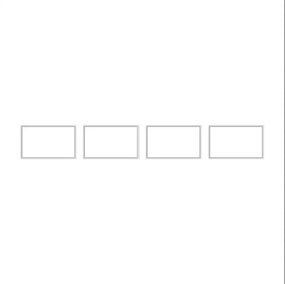 Half Wall Paneling Kit frame outline layout