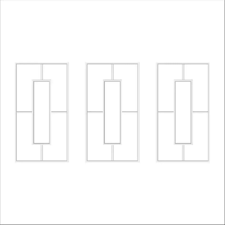 Modern Wainscoting Kit frame outline layout