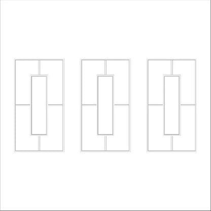 Modern Wainscoting Kit frame outline layout