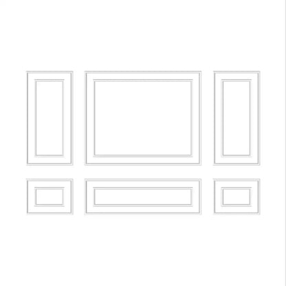 Nursery Box Molding Kit numbered piece assembly diagram