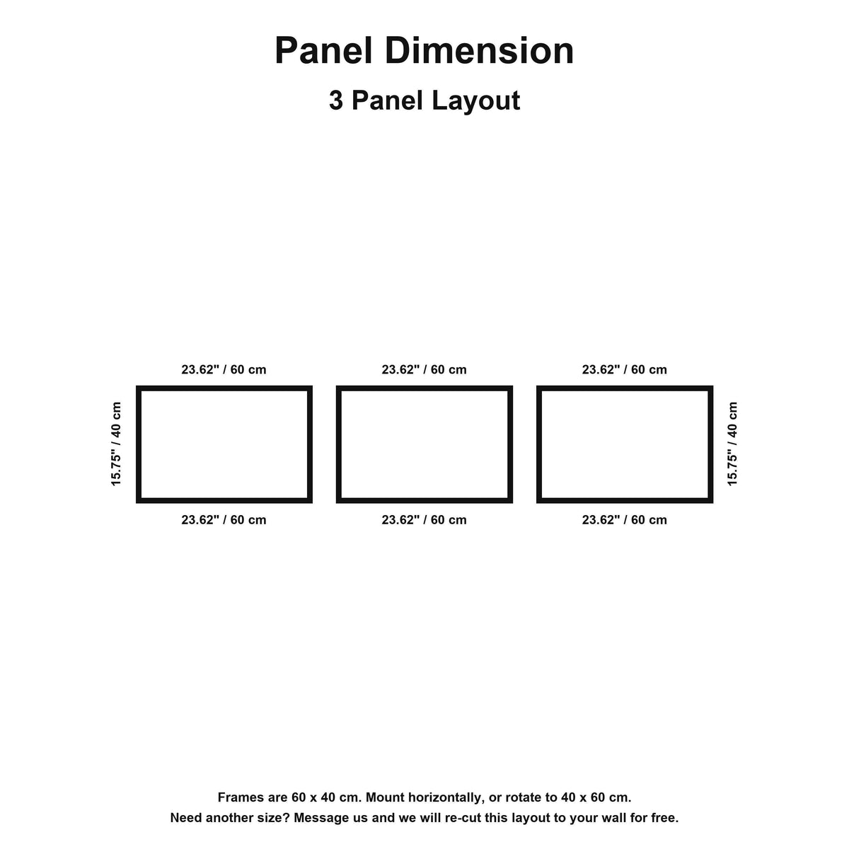 Peel and Stick Wainscoting Kit panel dimension guide