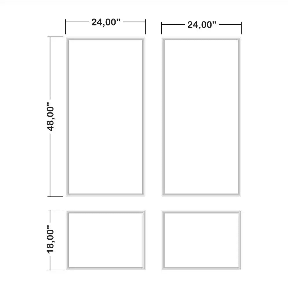 Picture Frame Molding Kit numbered piece assembly diagram