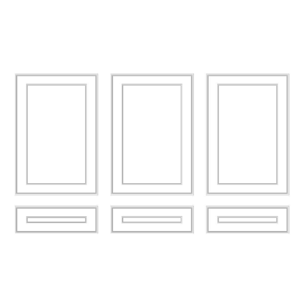 Picture Frame Molding Kit numbered piece assembly diagram