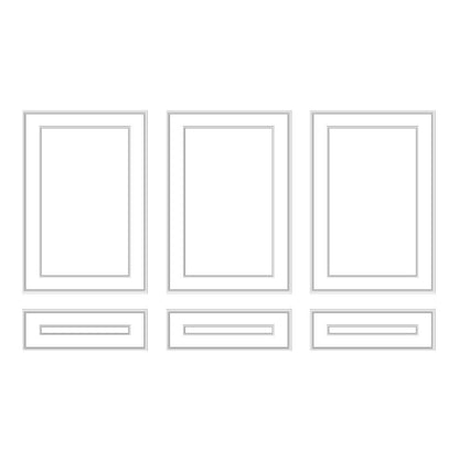 Picture Frame Molding Kit numbered piece assembly diagram