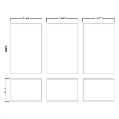 Box Molding Wall Kit numbered piece assembly diagram