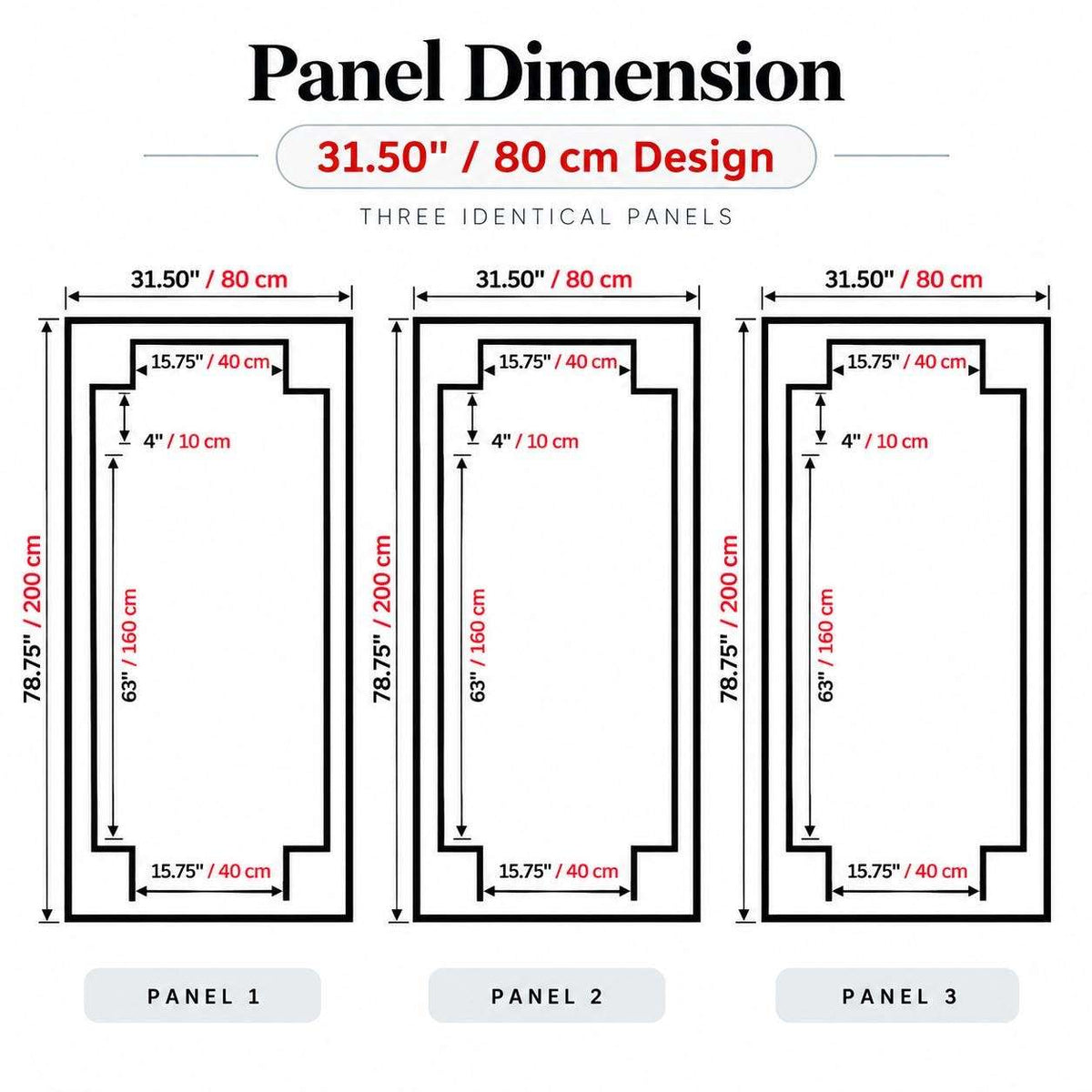Step Corner Wall Molding Kit dimensions and package contents