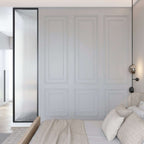 Nested Accent Wall Molding Kit, 3 Upper & 3 Bottom Nested Frames | Easy Installation